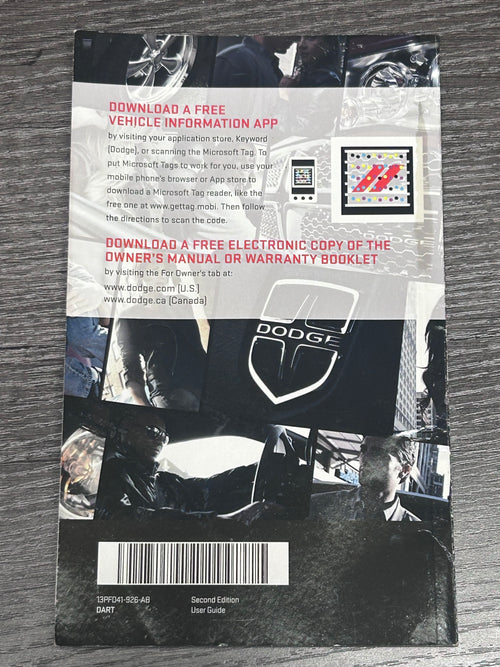 2013 Dodge Dart User Guide Owners Manual